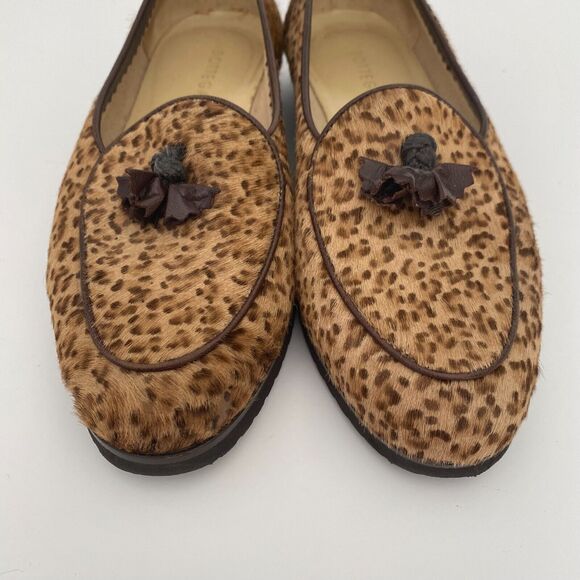 Bottega Venetta Leopard Cheetah Print Loafers Shoes Pony hair 35 EU - 5.5 US - Picture 3 of 15